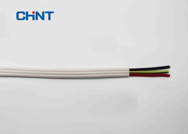 Flat Copper Conductor Pvc Insulated Electrical Cable Wire For Switch Control